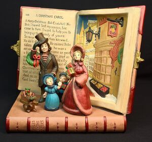 Rare Vintage 1984 Charles Dickens "A Christmas Carol" Ceramic Figurine